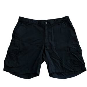 The North Face Women's Black Cargo Nylon Shorts Size 6 Long (7") Gorpcore Hiking